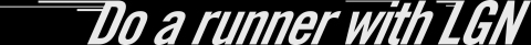 Do a runner with LGN Wellbeing