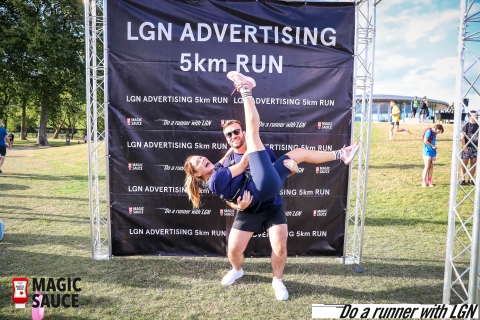 LGN Wellbeing Advertising 5km Run sponsored by Magic Sauce