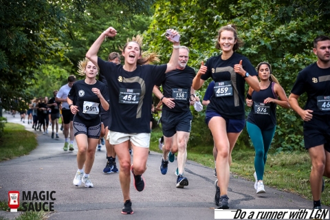 LGN Wellbeing Advertising 5km Run sponsored by Magic Sauce
