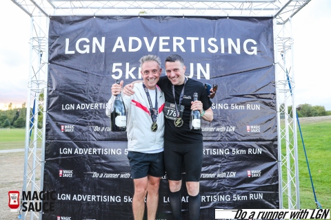 LGN Wellbeing Advertising 5km Run sponsored by Magic Sauce 2025 LGN Wellbeing Advertising 5km Run sponsored by Magic Sauce 2025