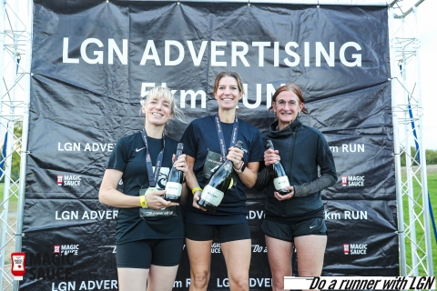 LGN Wellbeing Advertising 5km Run sponsored by Magic Sauce 2025 LGN Wellbeing Advertising 5km Run sponsored by Magic Sauce 2025